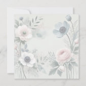 BLUE BLOOM DE DATUM OPSLAAN KAART (Achterkant)