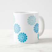 Blue Bloom Grote Koffiekop (Voorkant rechts)