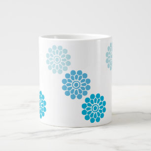 Blue Bloom Grote Koffiekop