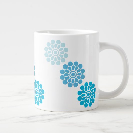 Blue Bloom Grote Koffiekop (Rechts)