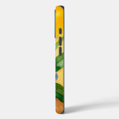 Blue Bloom iPhone 16 Pro Hoesje – Botanische kunst (Achterkant / Links)