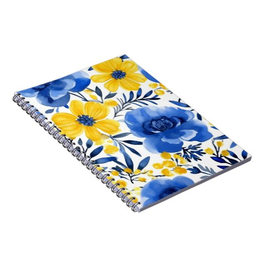 Blue Bloom Journal Notitieboek (Rechterzijde)