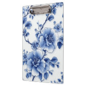 Blue Bloom Metal Clip Pad Klembord (Links)