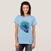 Blue Bloom Requiem DAMES T-SHIRT (Voorkant volledig)