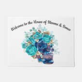 Blue Bloom Requiem Deurmat (Voorkant)