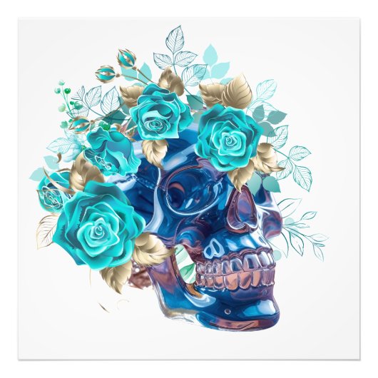 BLUE BLOOM REQUIEM FOTO AFDRUK (Voorkant)