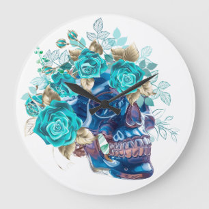 BLUE BLOOM REQUIEM GROTE KLOK