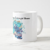 Blue Bloom Requiem Grote Koffiekop (Voorkant rechts)