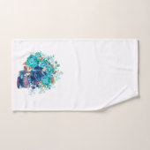 Blue Bloom Requiem Handdoek (Handdoek)