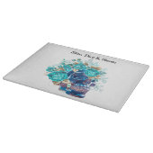 Blue Bloom Requiem Snijplank (Hoek)