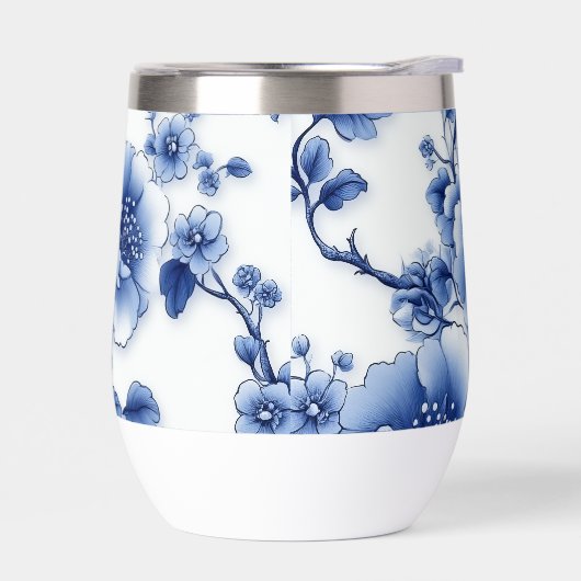 Blue Bloom Thermal Cup (Links)