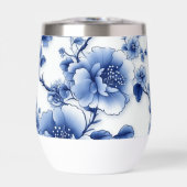 Blue Bloom Thermal Cup (Voorkant)