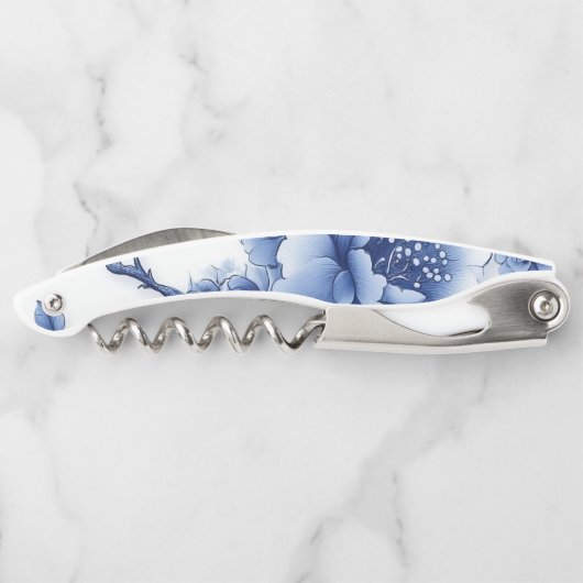 Blue Bloom Wine Opener (Achterkant)