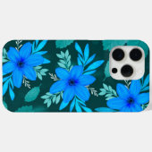 Blue Blossom Elegance iPhone-Hoesje Case-Mate iPhone Case (Achterkant (horizontaal))