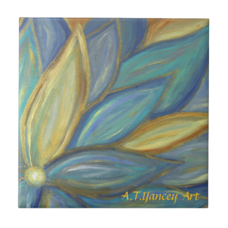 Blue Blossom Tile Tegeltje