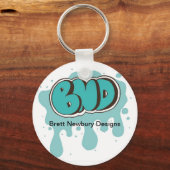 Blue BND Logo Sleutelhanger (Voorkant)