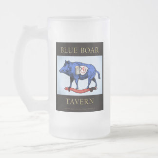 Blue Boar Tavern Frosted Mok