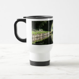 Blue Boat Llangollen Canal Travel Mug Reisbeker