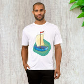 Blue Boat Mannen Actief T-shirt