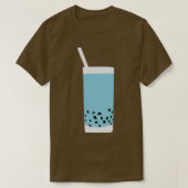 Blue Boba Tea 3 T-shirt (Design voorkant)