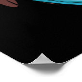 Blue Bobby Cute Bird Gift Sea Bird Footed Booby Poster (Hoek)