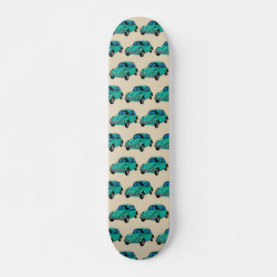 Blue Boho Car Persoonlijk Skateboard