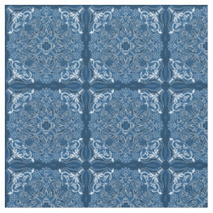 Blue Boho Classic Blues Stof