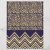 Blue Boho Elephant, Babysitter, Daycare, Nursery Flyer (Achterkant)