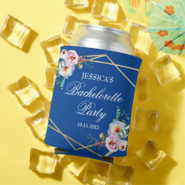  Blue Boho Feather Bachelorette Party Blikjeskoeler