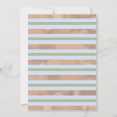 Blue Boho Fiesta Taco Over Een Baby Baby shower Kaart (Achterkant)