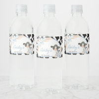 Blue Boho Highland Koe Baby shower