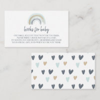 Blue Boho Rainbow-boeken voor Baby-invoegbehuizing