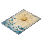 Blue Boho Sunshine" (of soms "Boho Sun Blue") Notitieboek (Linkerzijde)