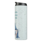 Blue Boho-Wieg Thermosbeker (Geroteerd rechts)