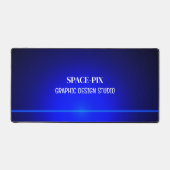 Blue Bokeh Guilloché Design, Graphic Designer Bureaumat (Voorkant)