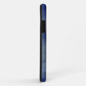 Blue Bokeh Leaves Case-Mate iPhone Case (Achterkant/rechts)