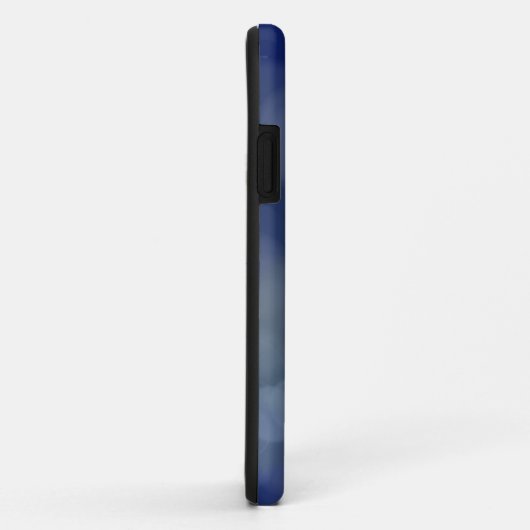 Blue Bokeh Leaves Case-Mate iPhone Case (Achterkant/rechts)