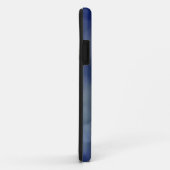 Blue Bokeh Leaves Case-Mate iPhone Case (Achterkant/rechts)