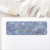 Blue Bokeh Sparkles Etiket (Insitu)