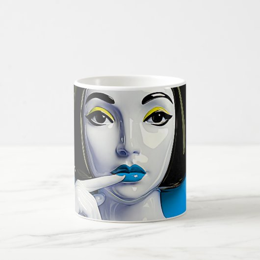 Blue Bold Muse Koffiemok (Center)