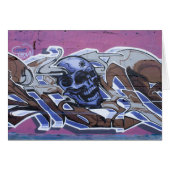 Blue Bonehead Graffiti (Voorkant Horizontaal)