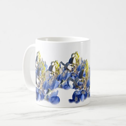 Blue Bonnet Coffee Mok (Voorkant links)