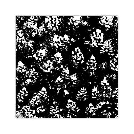 Blue Bonnet Field Rubberstempel (Afrduk)