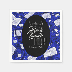 Blue Book lanceringsfeest Servet