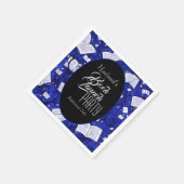 Blue Book lanceringsfeest Servet (Hoek)