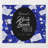 Blue Book lanceringsfeest Sparkling Wijnetiket (Enkel label)