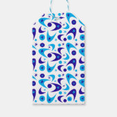 Blue Boomerangs Cadeaulabel (Voorkant)