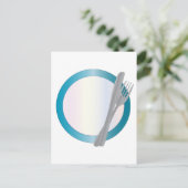 Blue Bord Special Briefkaart (Staand voorkant)