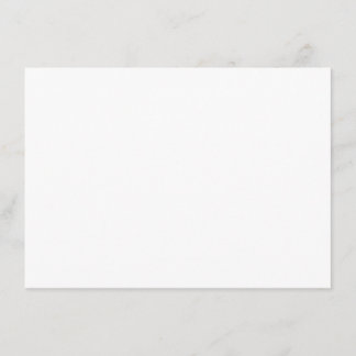 Blue Botanical Modern Wedding Thank You Card Kaart