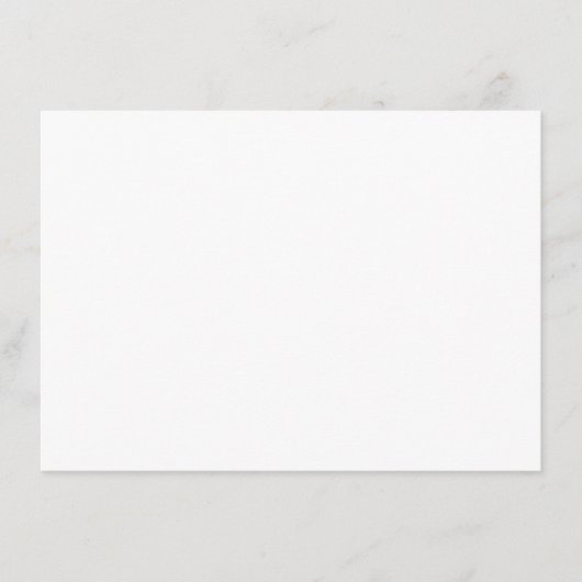 Blue Botanical Modern Wedding Thank You Card Kaart (Voorkant)